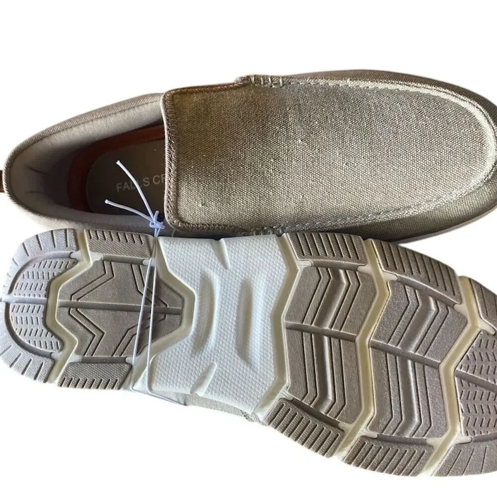 Men's Brown Loafer Slip-On Shoes Size 9M Casual Comfort Durable